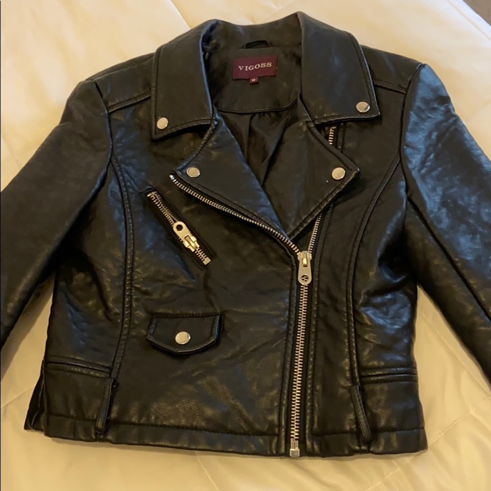 Faux leather Moro jacket